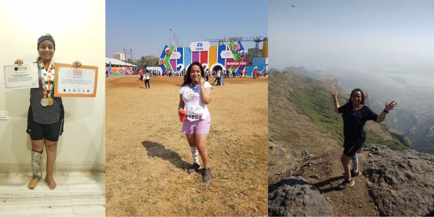Khyati Mehta- The First Woman Amputee To Climb Kalsubai Peak in Maharashtra