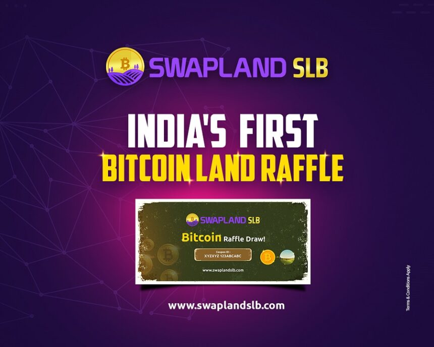 Swapland-SLB SwapLand SLB launches India’s First Phygital Bitcoin Raffle