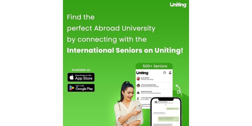 Uniting Uniting, the 1-1 chat app connecting aspiring students planning to study abroad with their seniors and alumni