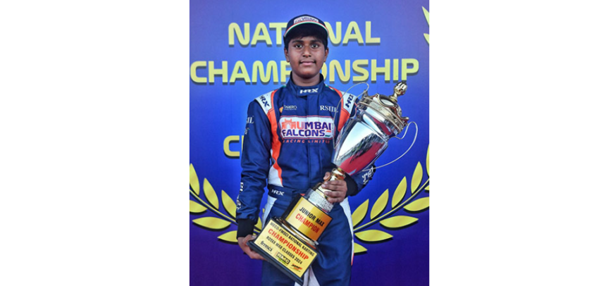 Arafath Sheikh, 12-Year-Old Karting Sensation from Pune, Wins Rotax Max National Championships; Set to Represent India at World Finals in Sarno, Italy Arafath Sheikh, 12-Year-Old Karting Sensation from Pune, Wins Rotax Max National Championships; Set to Represent India at World Finals in Sarno, Italy