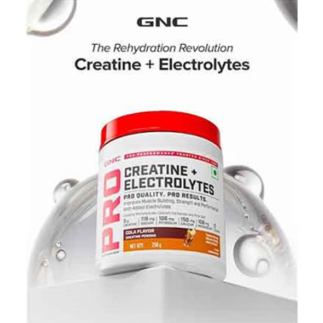 GNC India Launches Creatine + Electrolytes: A Revolutionary Hydration-Focused Performance Formula