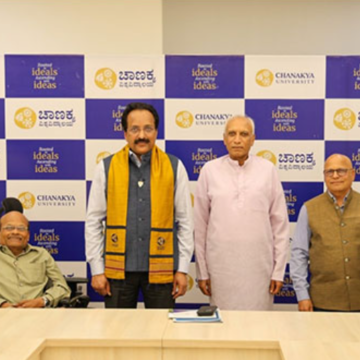 Dr. S. Somanath Assumes Office as Chancellor of Chanakya University; Reconstituted Board of Governors Announced