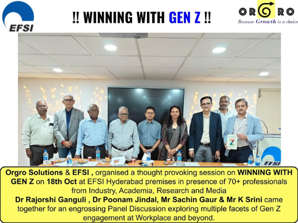 For-the-session-on-WINNING-WITH-GEN-Z-conducted-on-18th-October-at-EFSI-Hyderabad Orgro Solutions and EFSI organise a session on WINNING WITH GEN Z