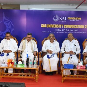 Sai University Convocation 2025; Leaders Urge Students to Lead with Integrity and Purpose