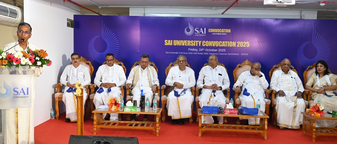 Sai University Convocation 2025; Leaders Urge Students to Lead with Integrity and Purpose Sai University Convocation 2025; Leaders Urge Students to Lead with Integrity and Purpose