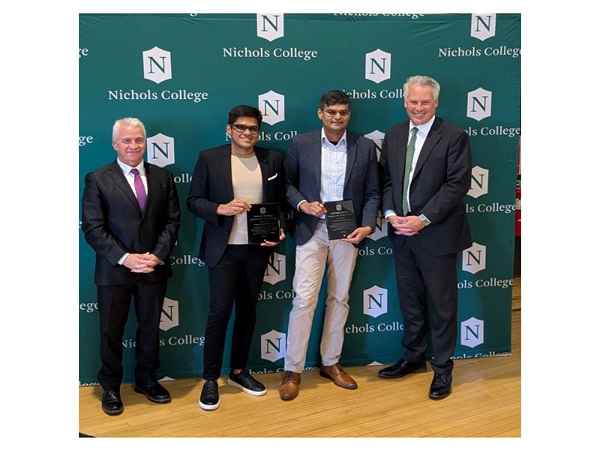 Nishant & Nikhil Rathi Felicitated at Alma Mater Nichols College for Entrepreneurial Leadership Nishant & Nikhil Rathi Felicitated at Alma Mater Nichols College for Entrepreneurial Leadership