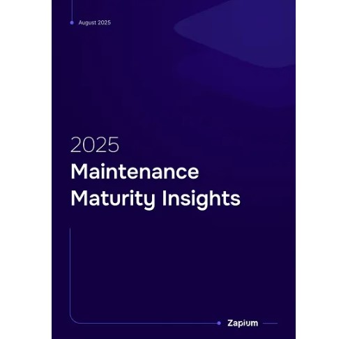 Zapium Releases 2025 Maintenance Maturity Insights Zapium Releases 2025 Maintenance Maturity Insights