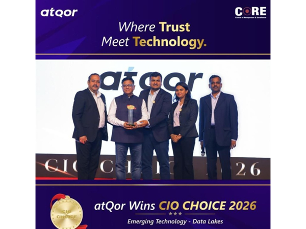 atQor-Wins-CIO-CHOICE-2026-for-Most-Trusted-ICT-Brand-in-Emerging-Technologies-–-Data-Lakes atQor Wins CIO CHOICE 2026 for Most Trusted ICT Brand in Emerging Technologies – Data Lakes