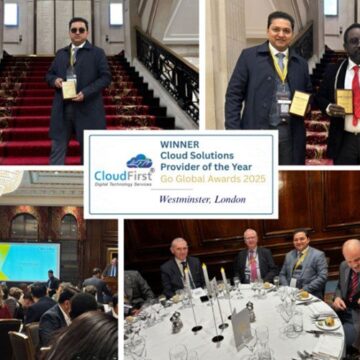 CloudFirst Technology Wins ‘Cloud Solutions Provider of the Year’ at Go Global Awards 2025