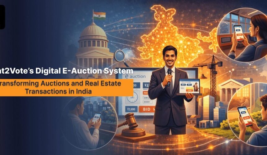 Right2Vote’s Digital E-Auction System Is Transforming Auctions and Real Estate Transactions in India