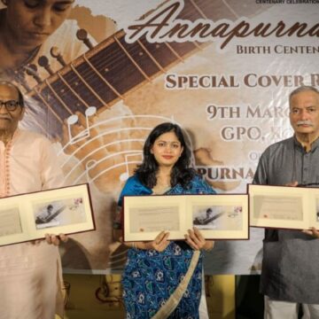 India Post releases a special cover to commemorate birth centenary of legendary musician Annapurna Devi