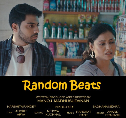 Random-Beats-Poster Manoj Madhusudanan’s Random Beats Wins Best Short Film at Mei International Film Festival 2026