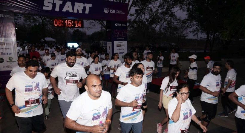 The-ISBAA-Fun-Run-2nd-Edition-Successfully-Brings The ISBAA Fun Run, 2nd Edition, Successfully BringsTogether the ISB Community at the ISB Campus,Hyderabad