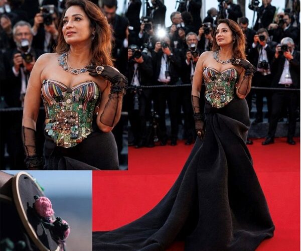 Dr Sonal Parihar from Jodhpur shines at Cannes 2026 with her Unique Ensemble created by used computer chips