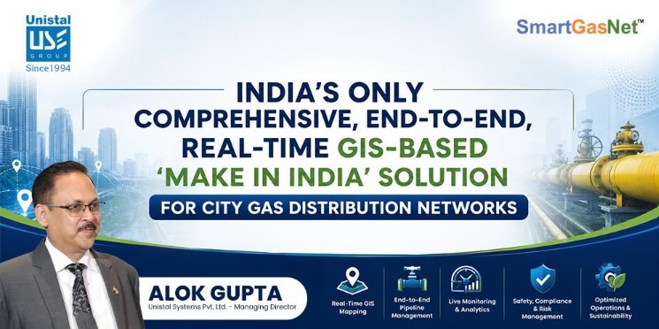India's Only Comprehensive, End-to-End, Real-Time GIS-Based 'Make in India' Solution for City Gas Distribution Networks India’s Only Comprehensive, End-to-End, Real-Time GIS-Based ‘Make in India’ Solution for City Gas Distribution Networks