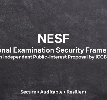 ICCBM-Releases-National-Examination-Security-Framework-NESF-Proposes-Governance-Reforms-for-Large-Scale-Examinations ICCBM Releases National Examination Security Framework (NESF), Proposes Governance Reforms for Large-Scale Examinations