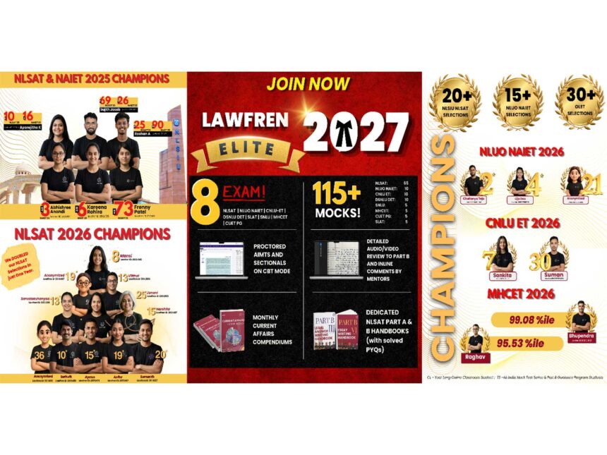 Lawfren Rated Among the Best NLSAT Coaching and Best 3 Year LLB Coaching in India Lawfren Rated Among the Best NLSAT Coaching and Best 3 Year LLB Coaching in India