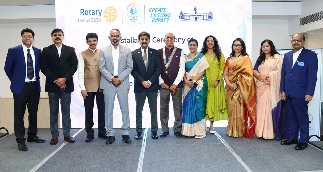 RY-26-27-Installation-PR Rtn. R. Srikanth Installed as 67th President of Rotary Club of Madras South for RY 2026–27