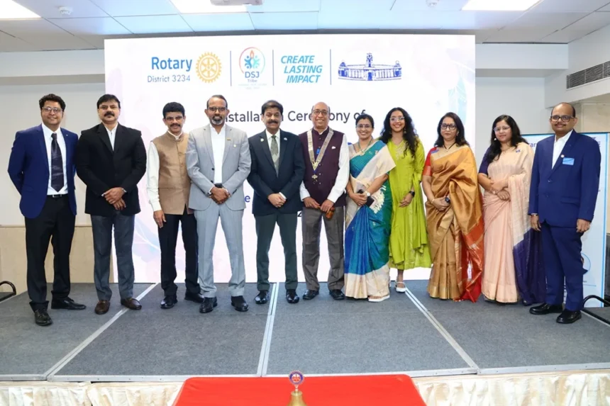 Rtn. R. Srikanth Installed as 67th President of Rotary Club of Madras South for RY 2026–27