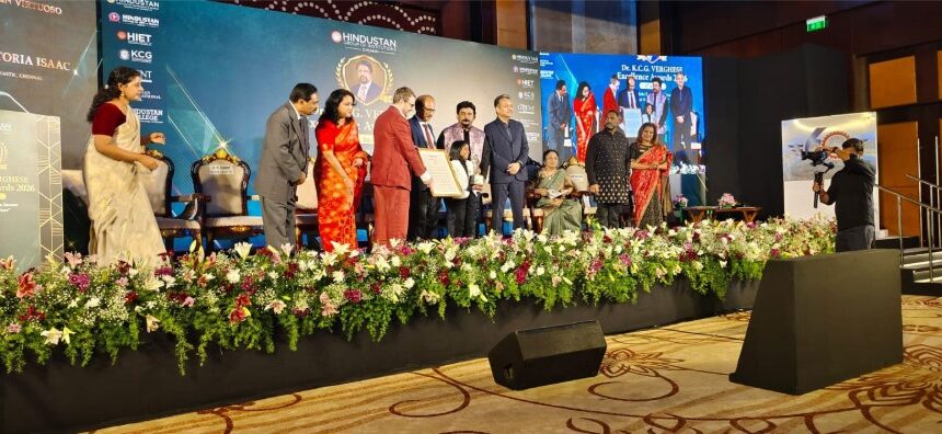 Youngest Musician: Victoria Isaac Honoured as Child Prodigy of the Year at the Dr. K.C.G. Verghese Excellence Awards 2026