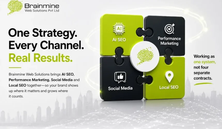 Brainmine Web Solutions Brings AI SEO, Performance Marketing, Social Media and Local SEO Together Under One Roof