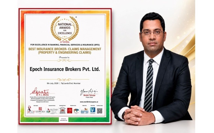 Epoch Insurance Brokers Wins National Recognition for Excellence in Claims Management Epoch Insurance Brokers Wins National Recognition for Excellence in Claims Management