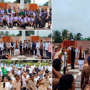 MP-Ravindra-Waikar MP Ravindra Waikar Leads Grand Independence Day Celebrations in Mumbai North-West; Pays Tribute to 100+ Foot National Flag and Honours Serving & Former Soldiers