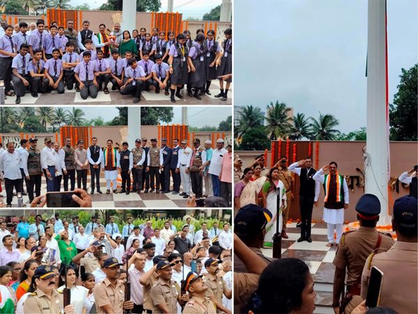 MP-Ravindra-Waikar MP Ravindra Waikar Leads Grand Independence Day Celebrations in Mumbai North-West; Pays Tribute to 100+ Foot National Flag and Honours Serving & Former Soldiers