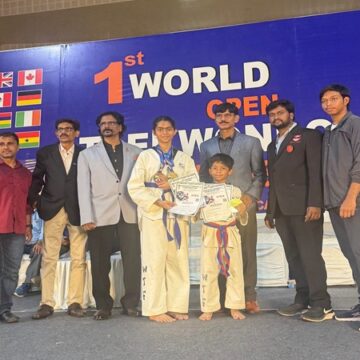 Sister-Brother Duo Shines at the First World Open Taekwondo Championship Sister-Brother Duo Shines at the First World Open Taekwondo Championship