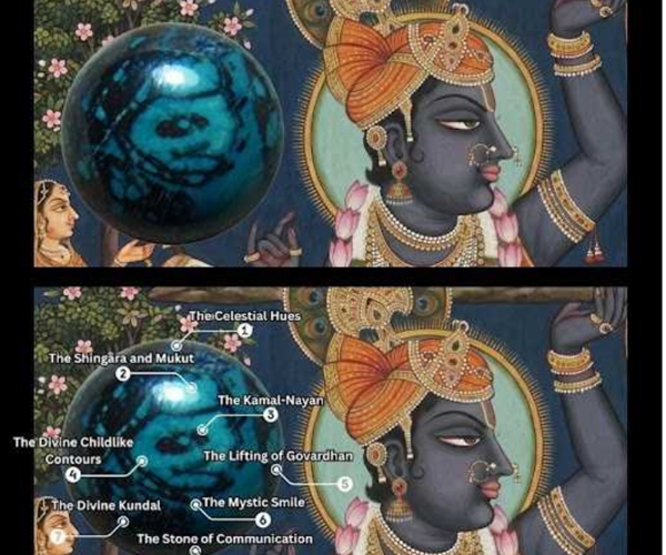 A One-in-a-Billion Geological Miracle: The Discovery of the ‘Swayambhu’ Lord Shrinathji Natural Chrysocolla Gemstone