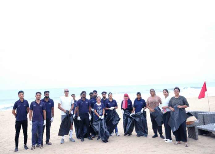 Space Zone India removes nearly 100 Kg of coastal waste ahead of Rhumi Twin Rocket Mission