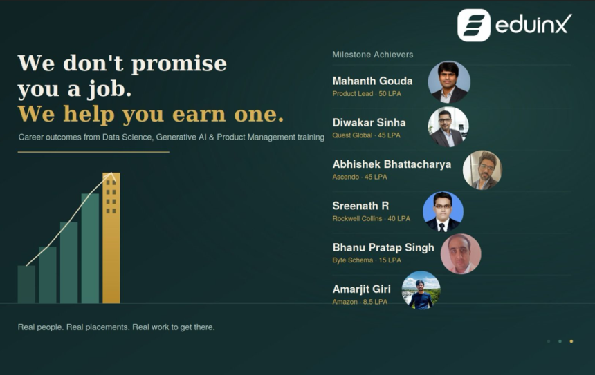 eduinx We Don’t Promise You a Job. We Help You Earn One.