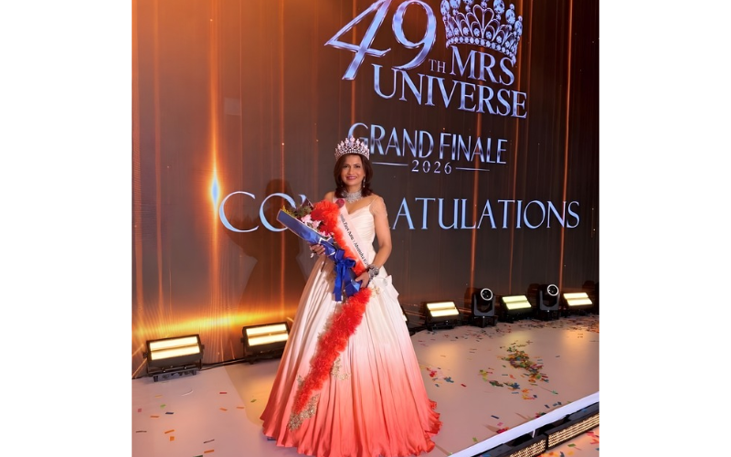 MIQS Dr. Manisha Kulshrestha Brings Glory to India at Mrs Universe 2026