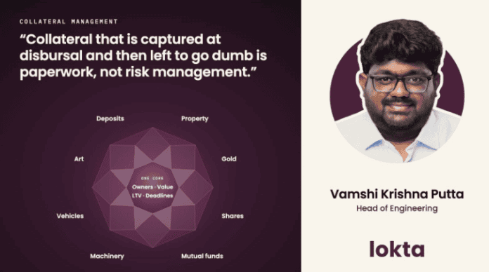 Lokta Lokta launches collateral management that prices the security daily, and names Vamshi Krishna Putta Head of Engineering